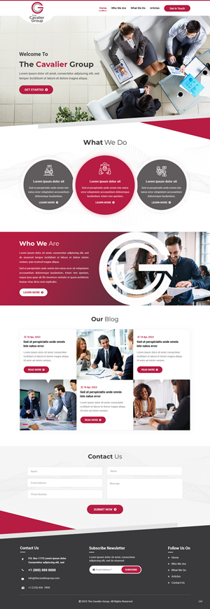 Web Design by pb for this project | Design: #30379864