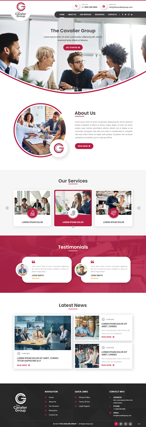 Web Design by pb for this project | Design: #30379865