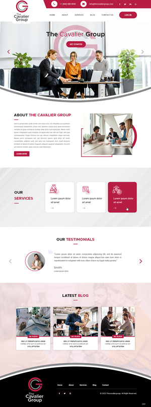 Web Design by pb for this project | Design: #30379866