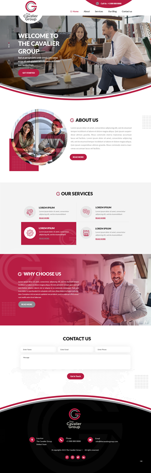 Web Design by pb for this project | Design: #30379867