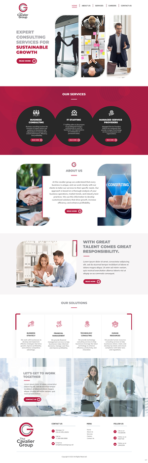 Web Design by pb for this project | Design: #30379869