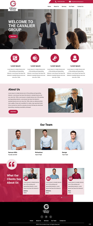 Web Design by pb for this project | Design: #30379870