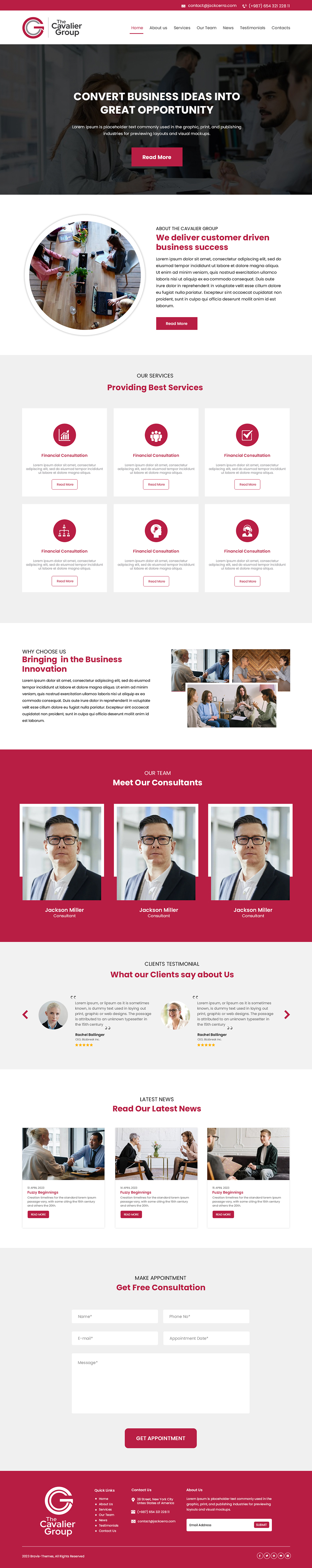 Web Design by Creations Box 2015 for this project | Design #30378395