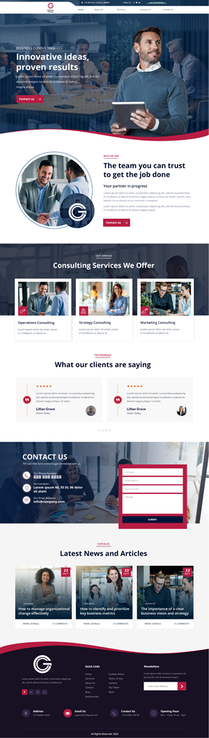 Web Design by Andrew Asiimwe for this project | Design: #30375895