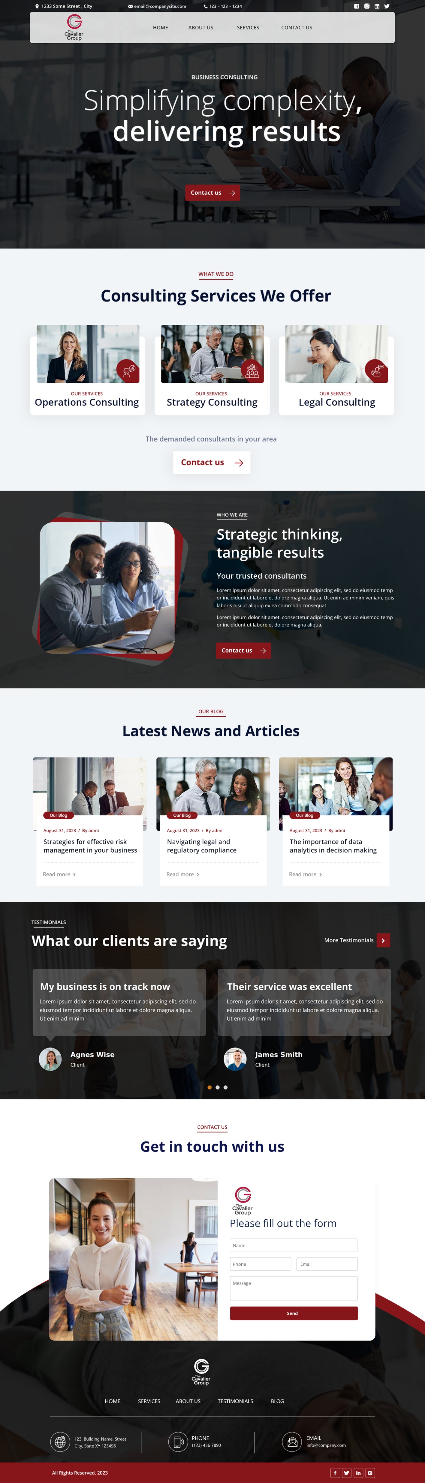 Diseño Web por Andrew Asiimwe para este proyecto | Diseño #30375993