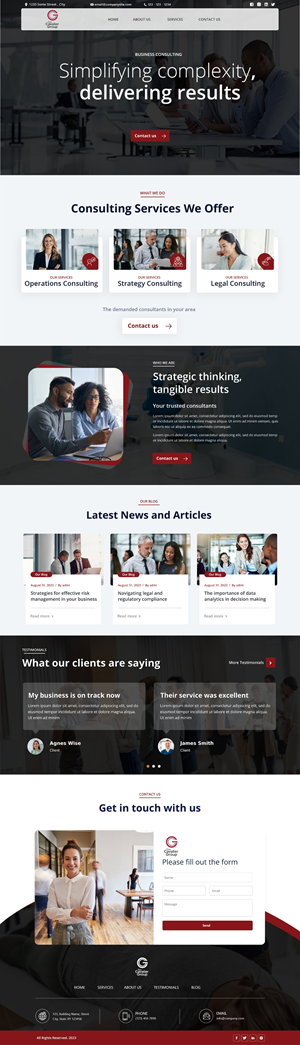 Web Design by Andrew Asiimwe for this project | Design: #30375993