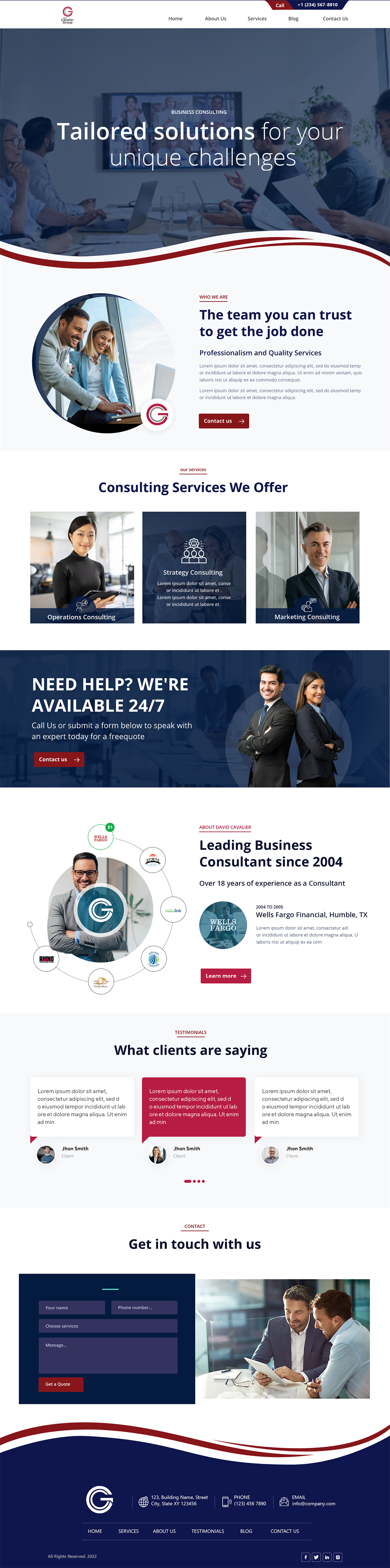 Diseño Web por Andrew Asiimwe para este proyecto | Diseño #30410167