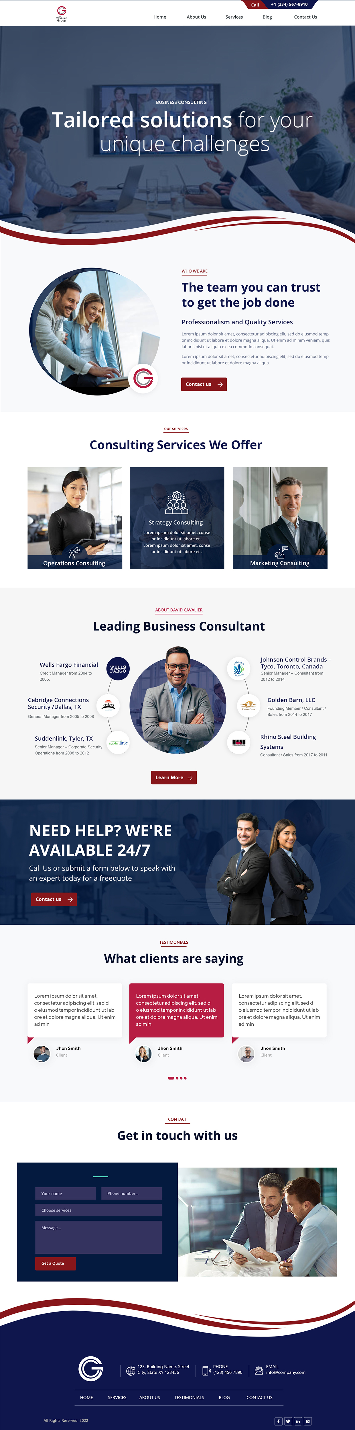 Web Design par Andrew Asiimwe pour ce projet | Design #30410171