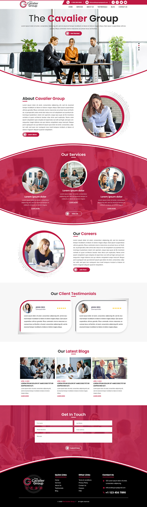 Web Design by Titan Eagle for this project | Design: #30371307