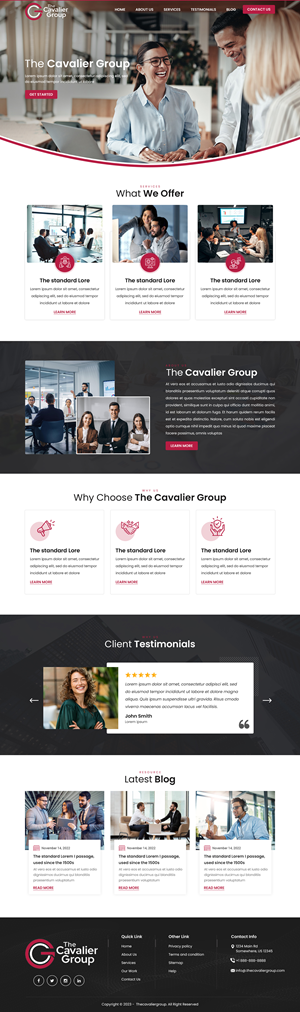 Web Design by Titan Eagle for this project | Design: #30376271
