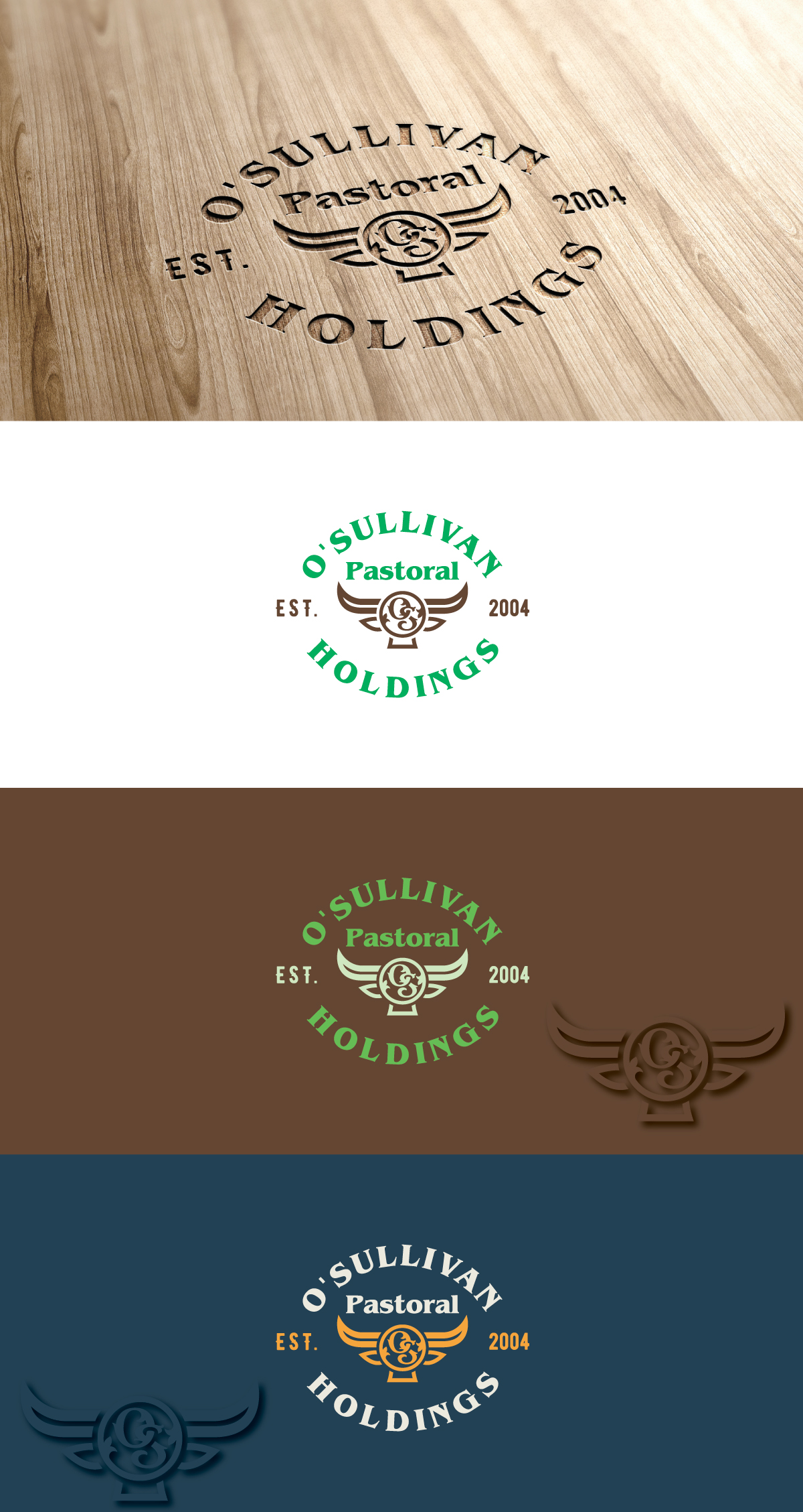 Design de Logo par AnnaRoshch pour O'Sullivan Pastoral Holdings | Design #30397199