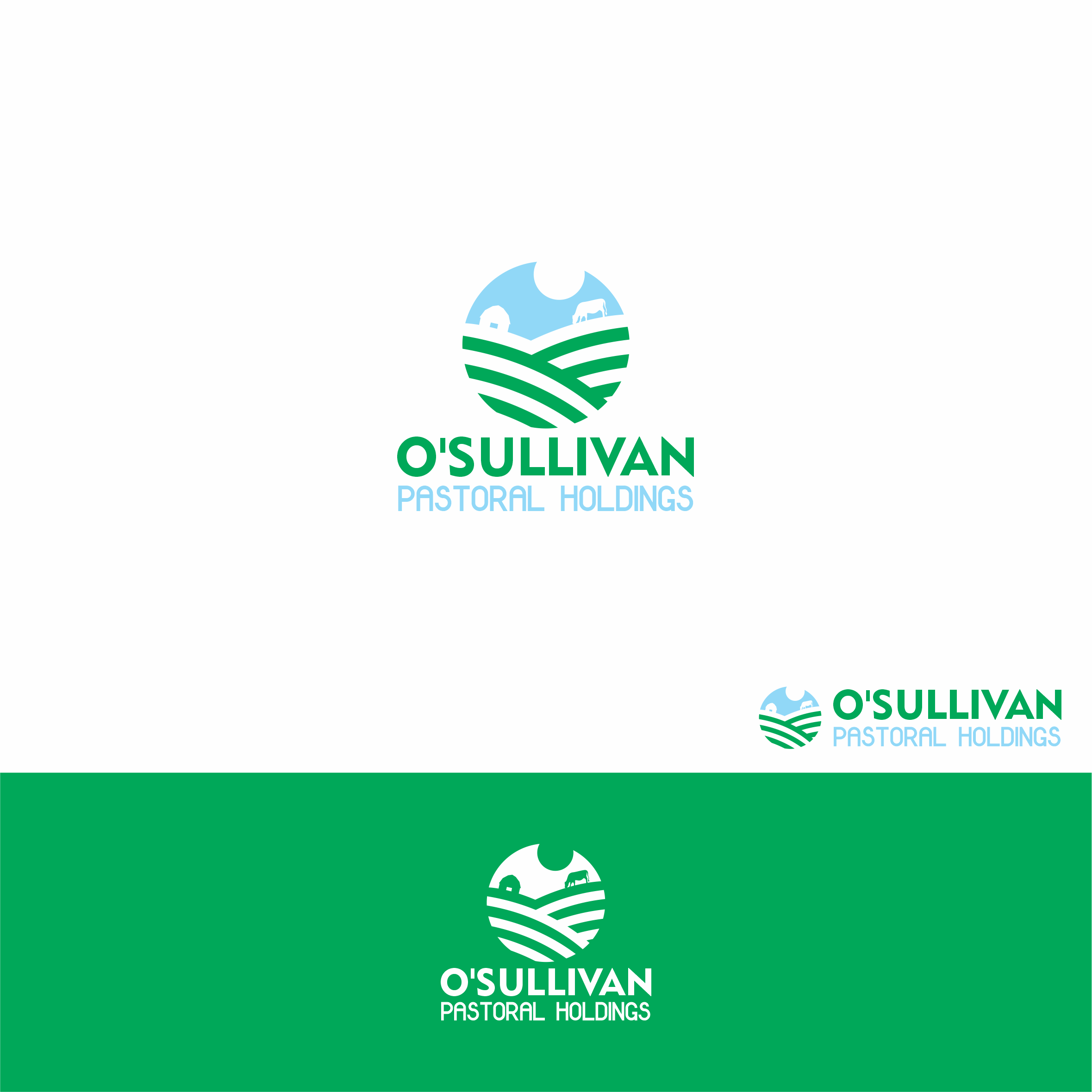 Logo Design by R5 Designer for O'Sullivan Pastoral Holdings | Design #30388302