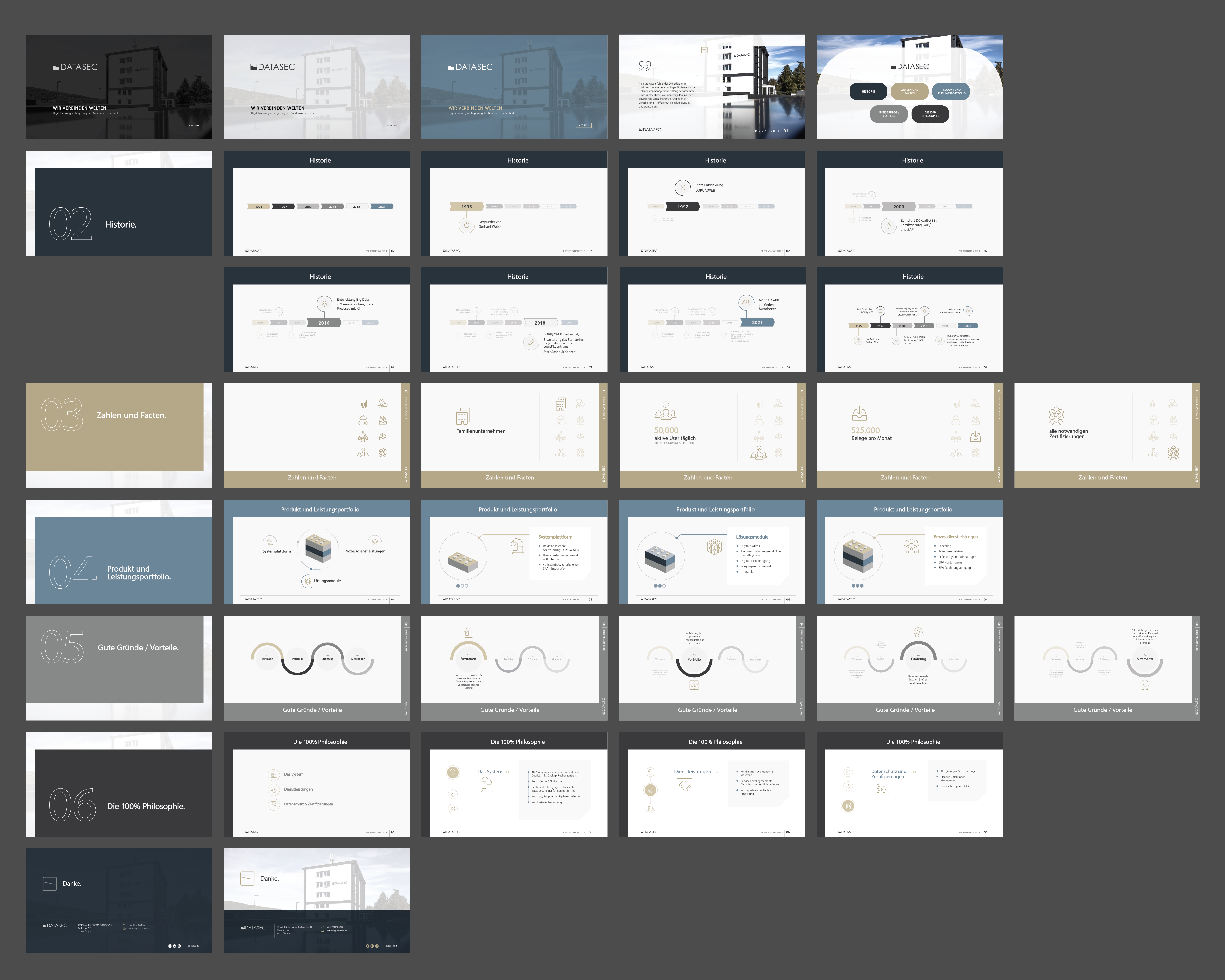 PowerPoint Design by Kelechi Design for DATASEC information factory GmbH | Design #30475439
