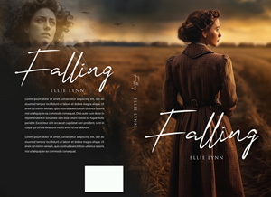 Historical fiction book cover and e-book cover design