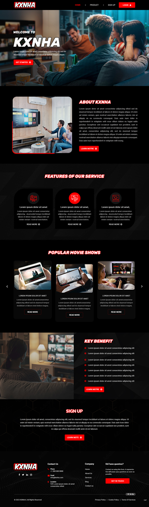 Web Design by pb for this project | Design: #30445832