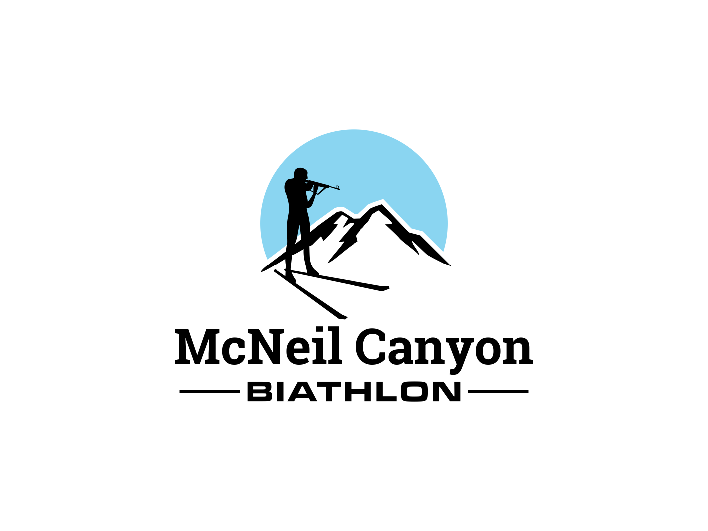 Logo Design by BNdesigner for McNeil Canyon Biathlon | Design #30381411