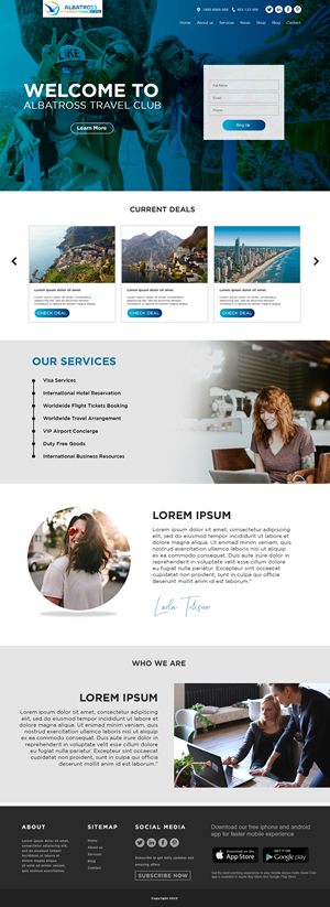 Landing Page Design by RKsharma for this project | Design: #30507147