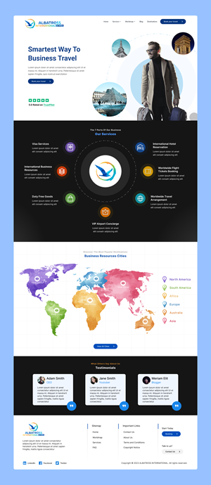 Landing Page Design by AymanePro ™ for this project | Design: #30517797