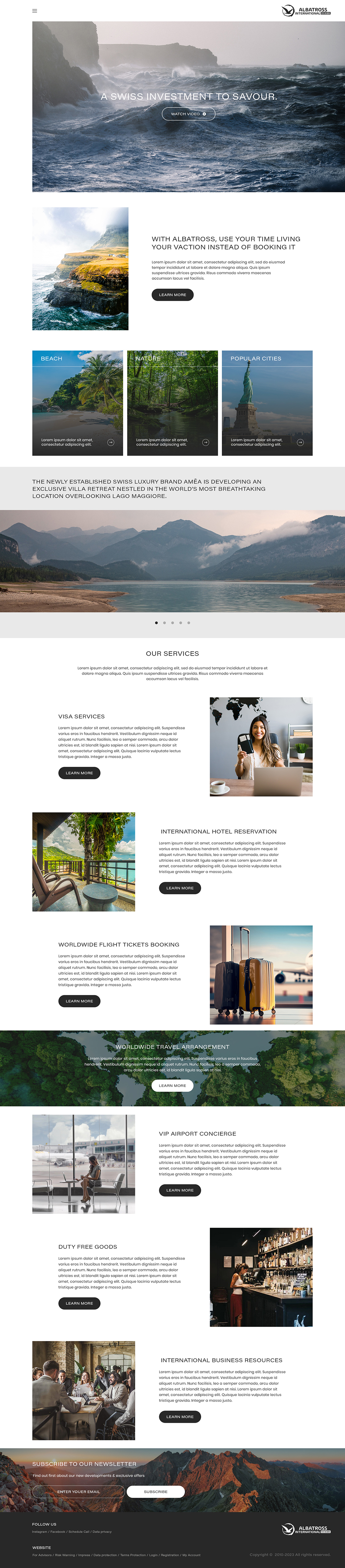 Landing Page Design by creative.bugs for this project | Design #30438970