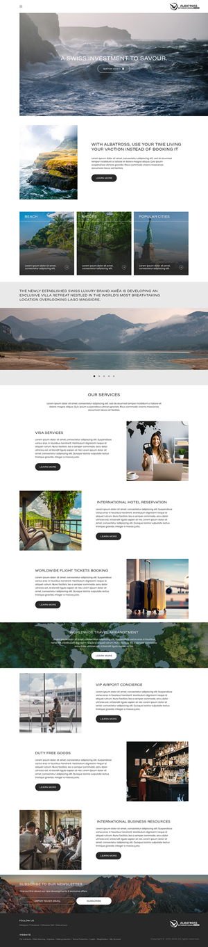 Landing Page Design by creative.bugs for this project | Design: #30438970