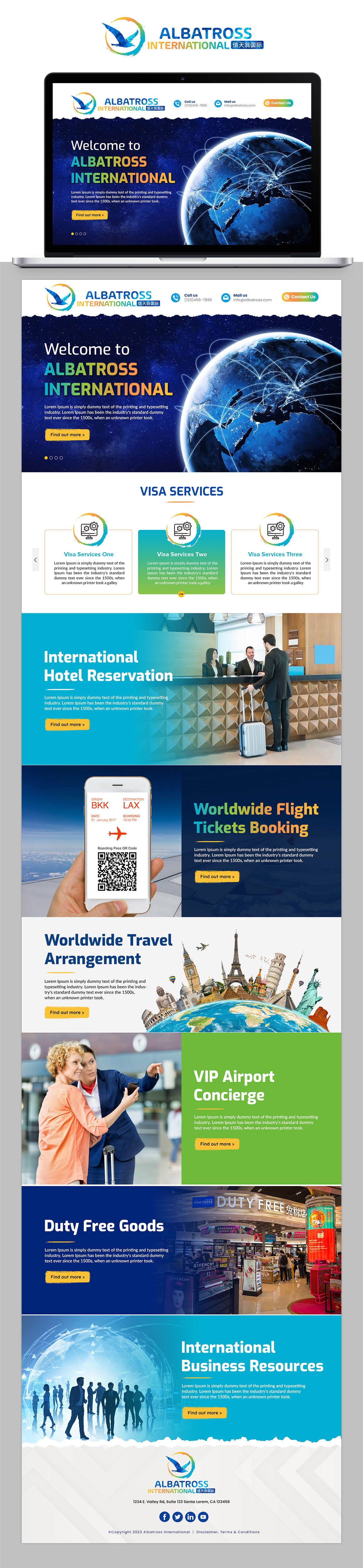 Landing Page Design by SAI DESIGNS for this project | Design #30459383