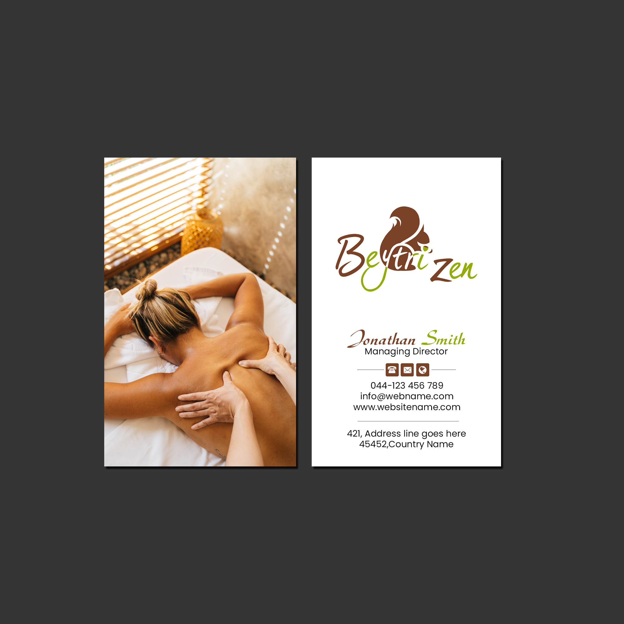 Business Card Design by Creations Box 2015 for this project | Design #30385157