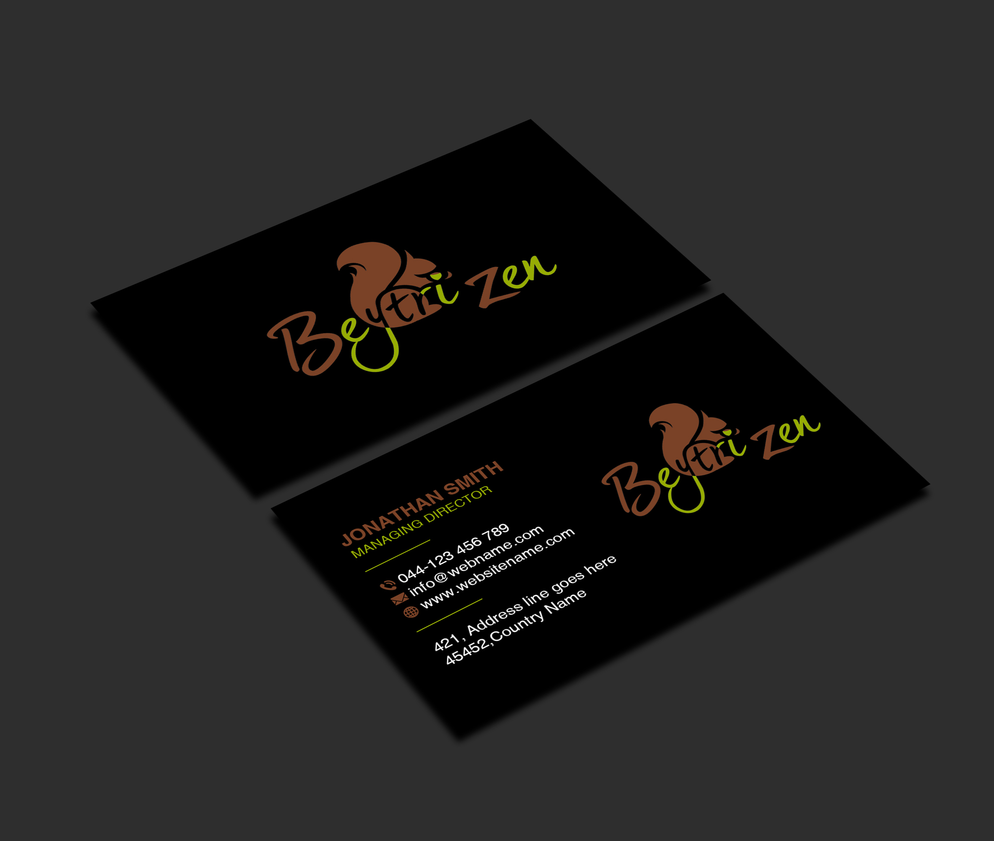 Business Card Design by Creations Box 2015 for this project | Design #30385168