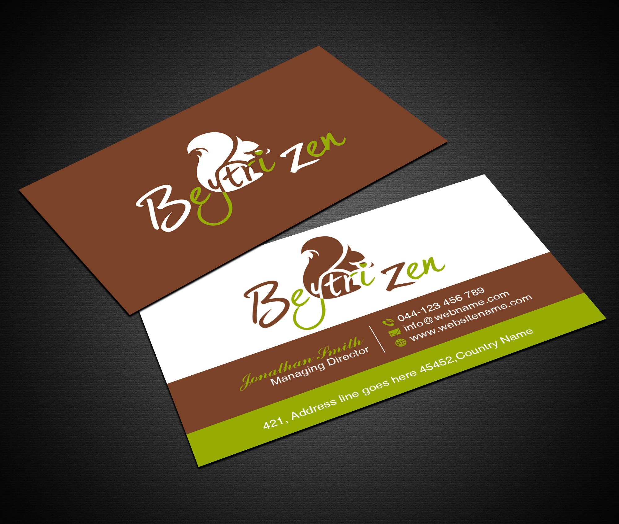 Business Card Design by Creations Box 2015 for this project | Design #30385180