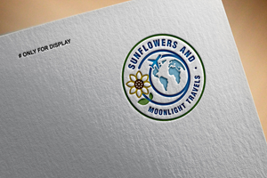 Logo-Design von jonkonrad für Sunflowers and Moonlight Travels | Design: #30381196
