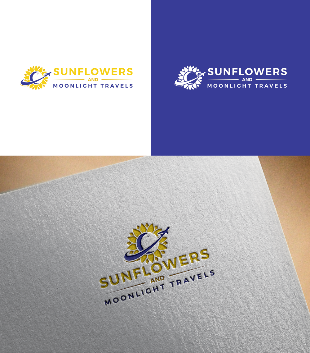 Logo-Design von RA-bica für Sunflowers and Moonlight Travels | Design #30384003