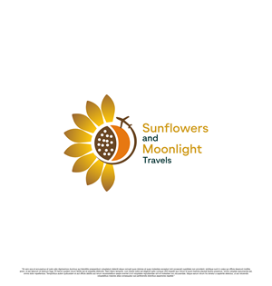 Logo Design by saesean for Sunflowers and Moonlight Travels | Design: #30381236