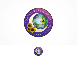 Logo-Design von ArtTank für Sunflowers and Moonlight Travels | Design: #30384607
