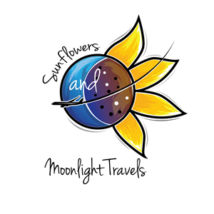 Logo-Design von GODDREAMCREATION für Sunflowers and Moonlight Travels | Design: #30380342