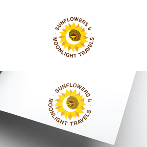 Logo Design by Trident for Sunflowers and Moonlight Travels | Design: #30381241