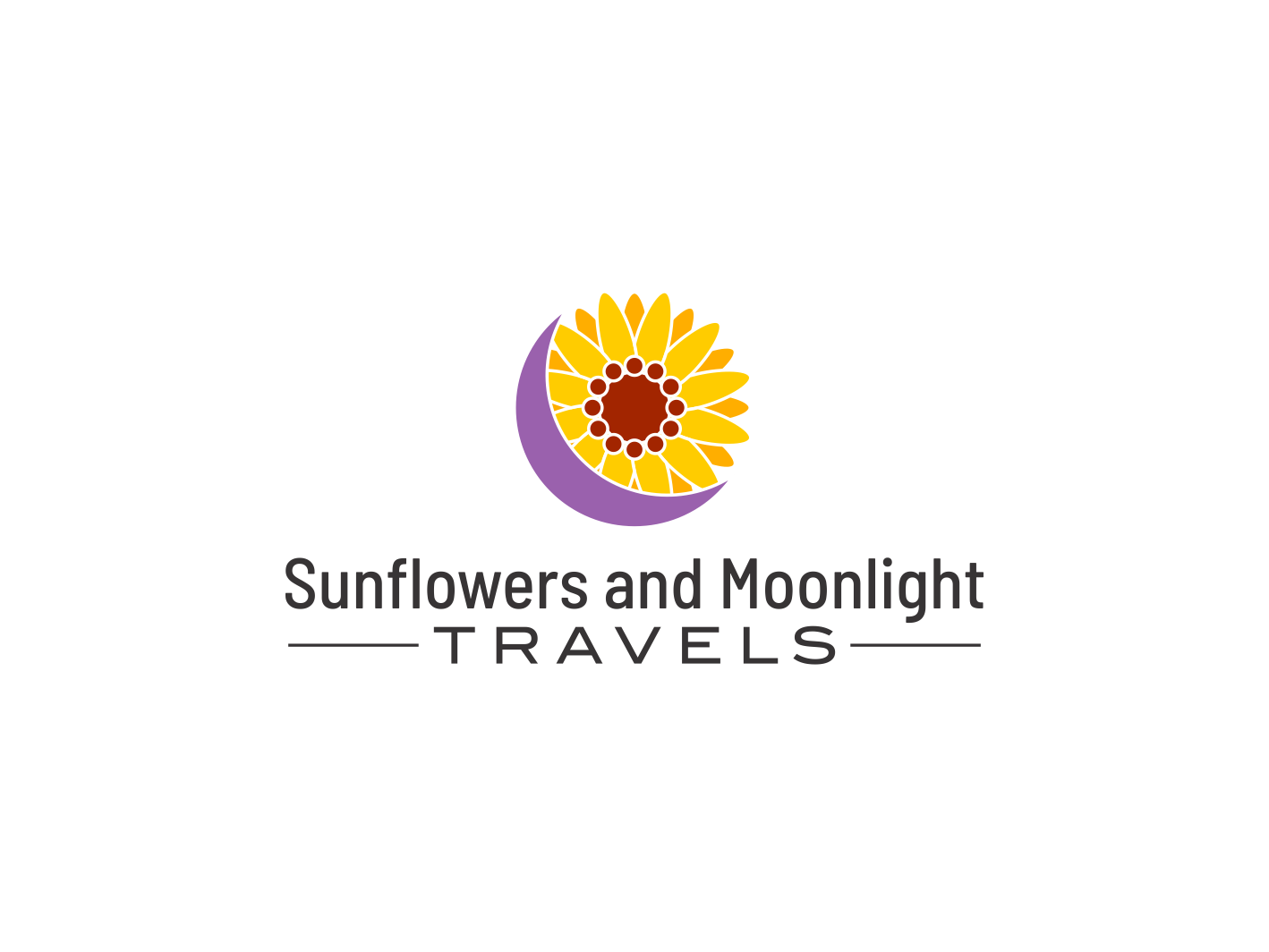 Logo Design by BNdesigner for Sunflowers and Moonlight Travels | Design #30383664