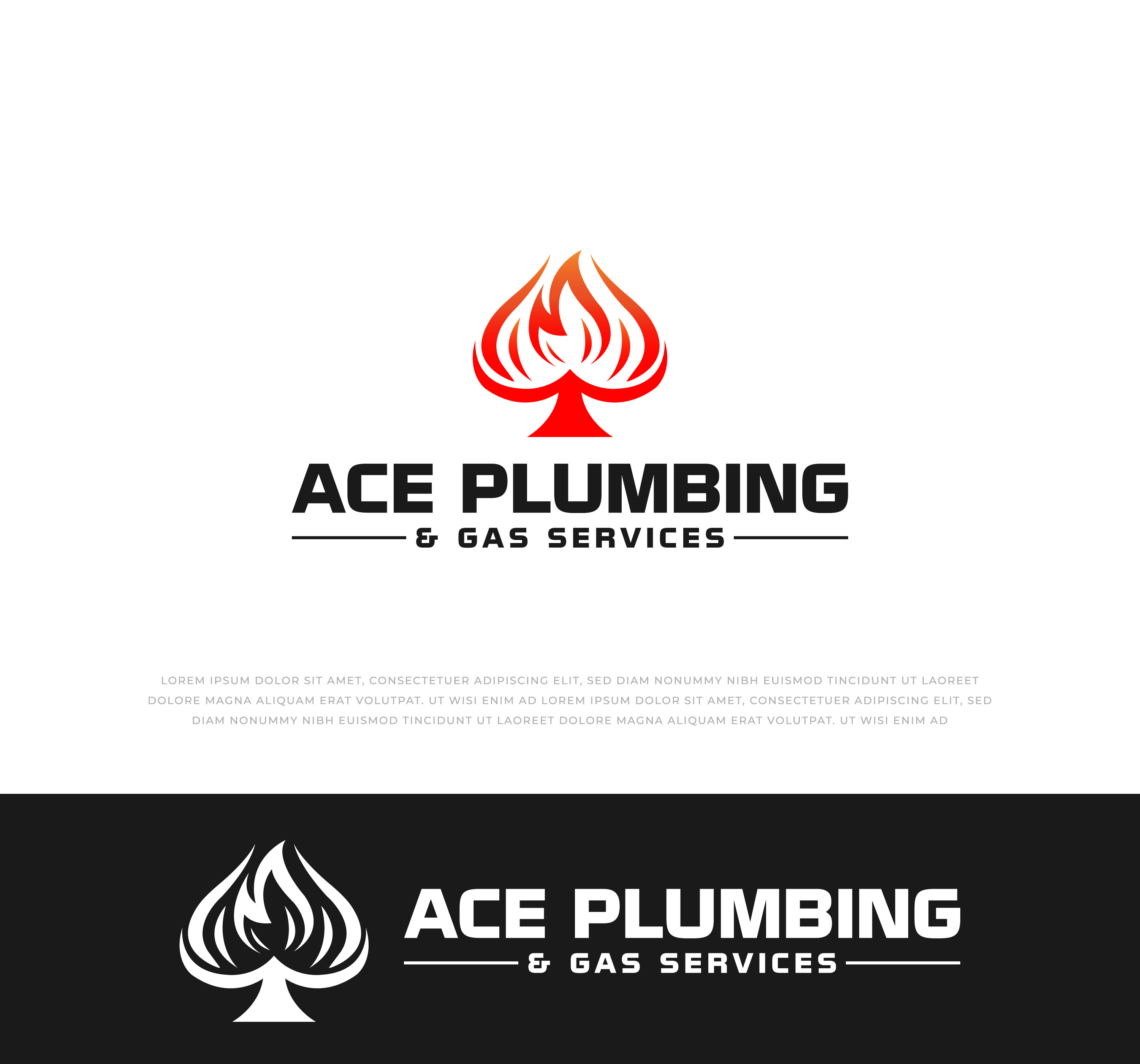 Logo Design by mehedi.h for Ace plumbing and gas services pty ltd | Design #30389944
