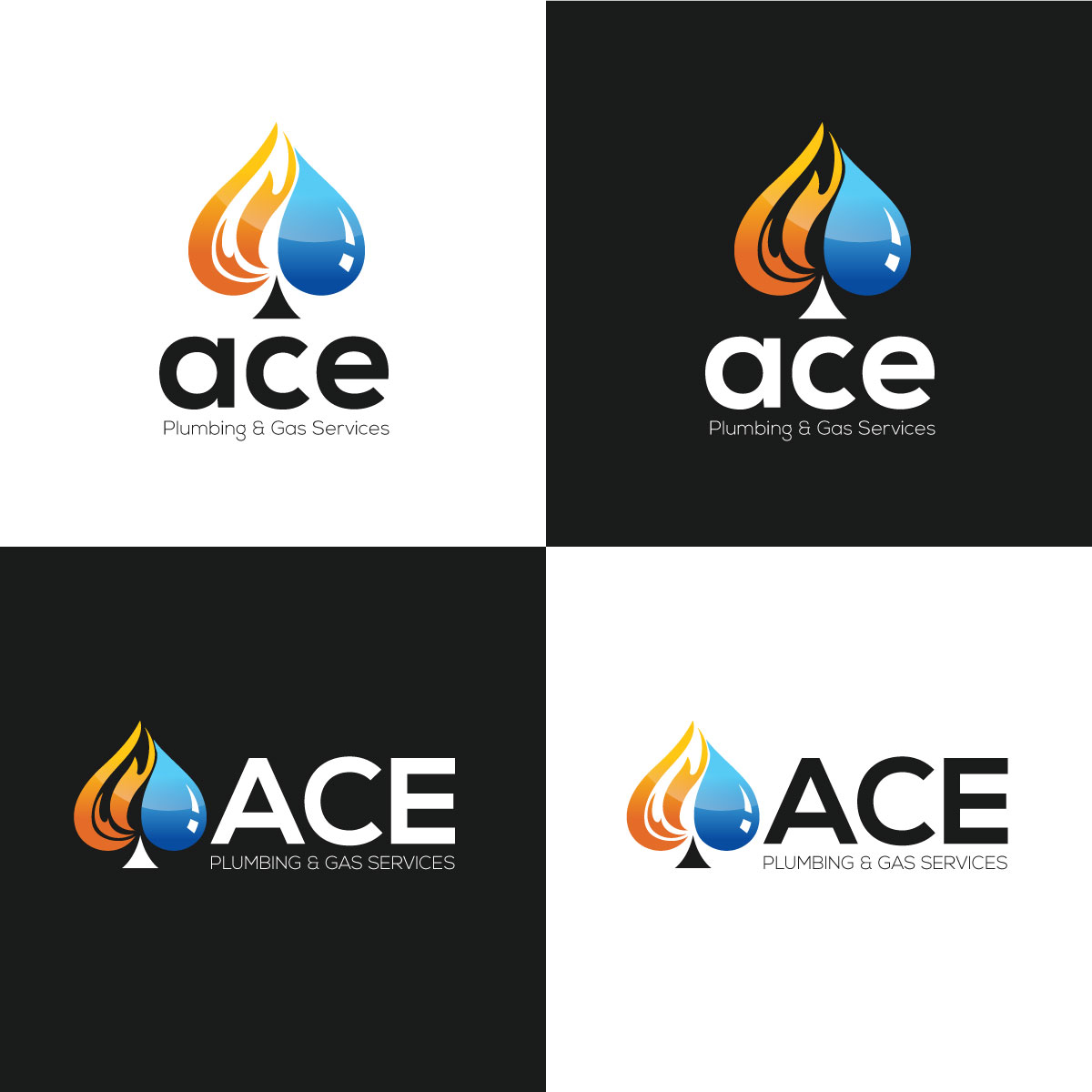 Logo Design by chris Ray for Ace plumbing and gas services pty ltd | Design #30391865