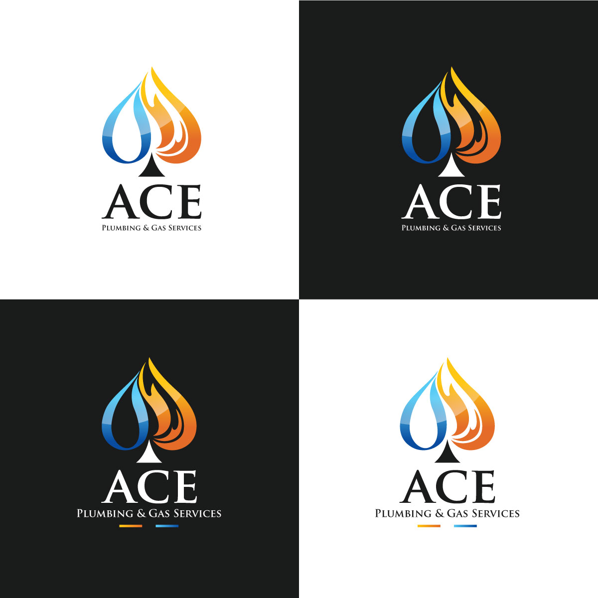 Diseño de Logo por chris Ray para Ace plumbing and gas services pty ltd | Diseño: #30396958