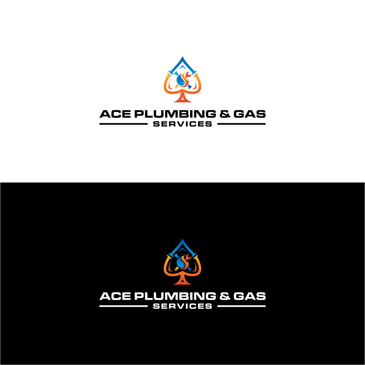 Logo Design by Kaze56 for Ace plumbing and gas services pty ltd | Design #30386422