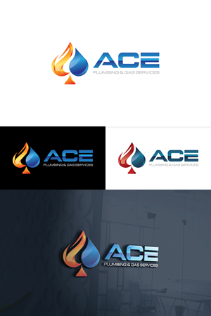 Logo Design by TrisDesign for Ace plumbing and gas services pty ltd | Design: #30410283