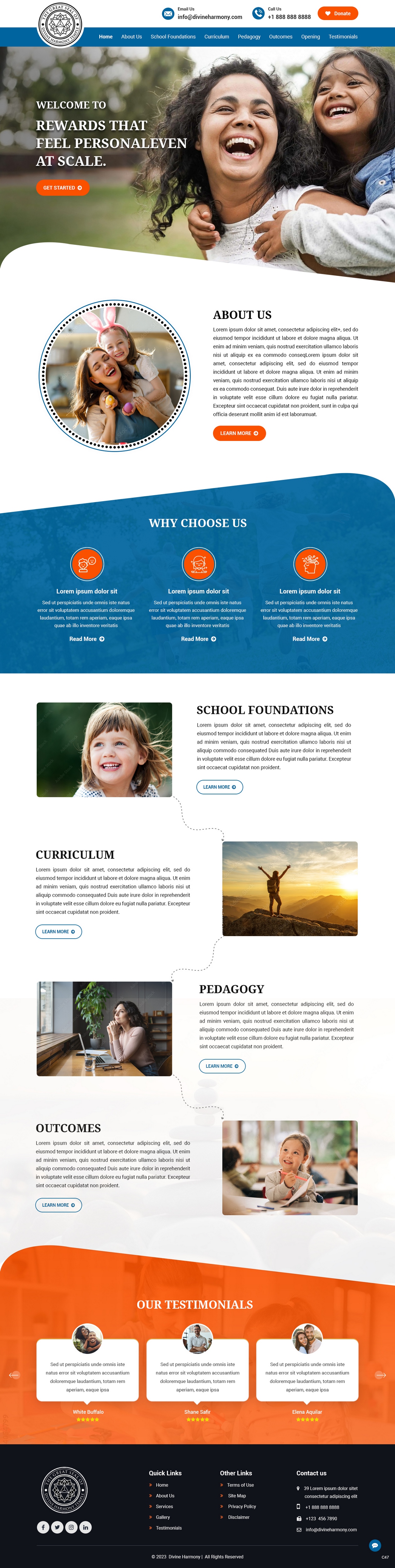 Web Design by pb for Divine Harmony Temple | Design #30392927