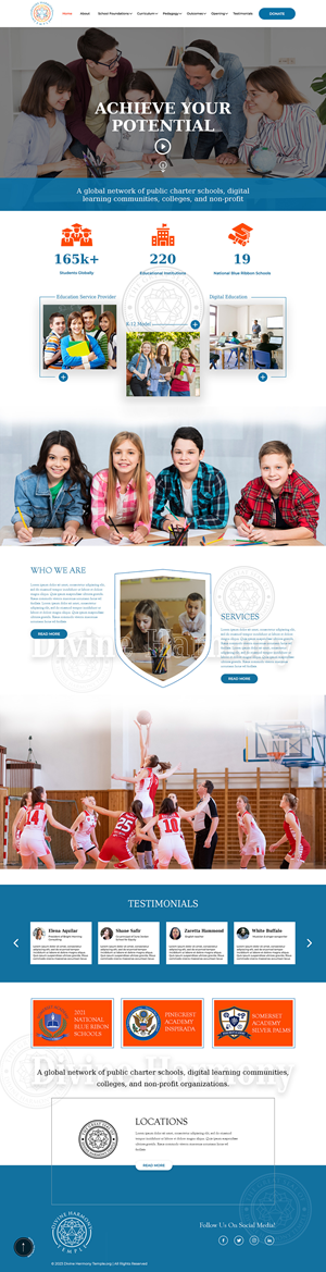 Web Design by creative.bugs for Divine Harmony Temple | Design: #30402710