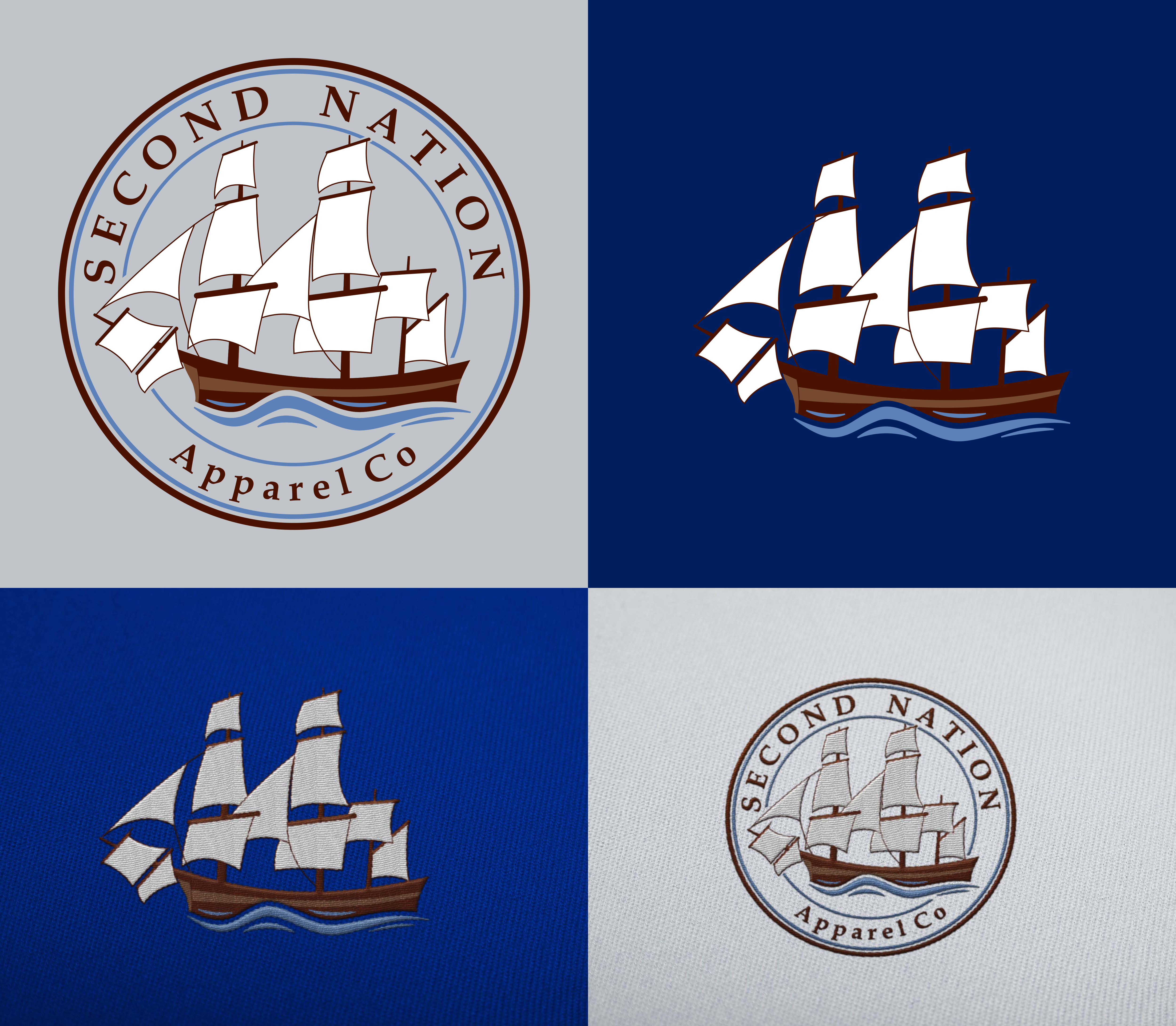 Logo Design by GambarSERU for Second Nation Apparel | Design #30394575