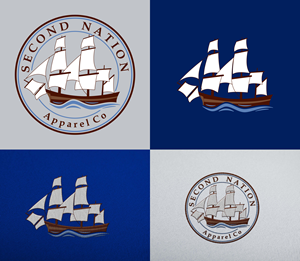 Logo Design by GambarSERU for Second Nation Apparel | Design: #30394575