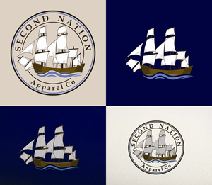 Logo Design by GambarSERU for Second Nation Apparel | Design: #30395191