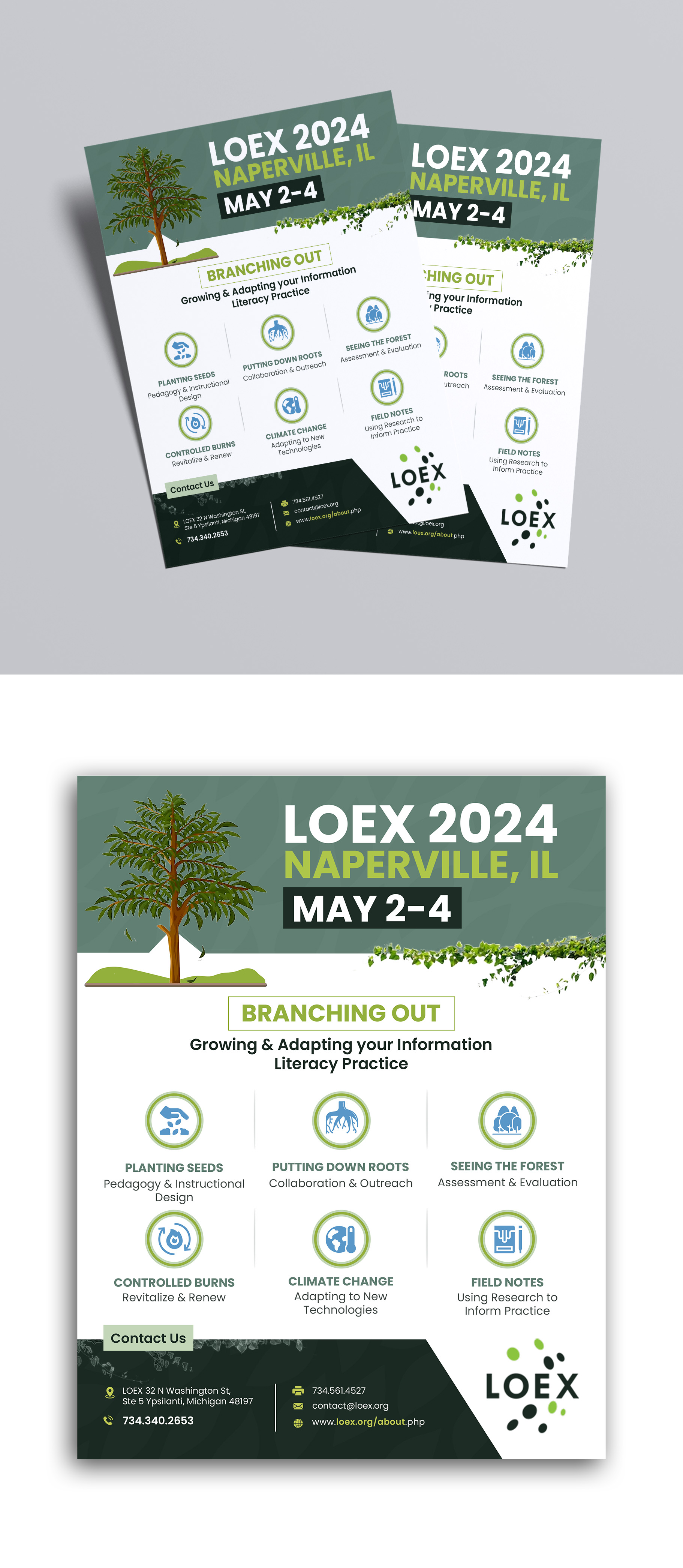 Design de Flyer par debdesign pour University of Illinois at Chicago | Design #30391429