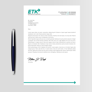 Letterhead Design by Designers Hub for this project | Design: #30393094