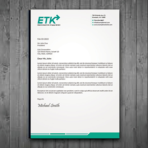 Letterhead Design by sadikul islam for this project | Design: #30400690