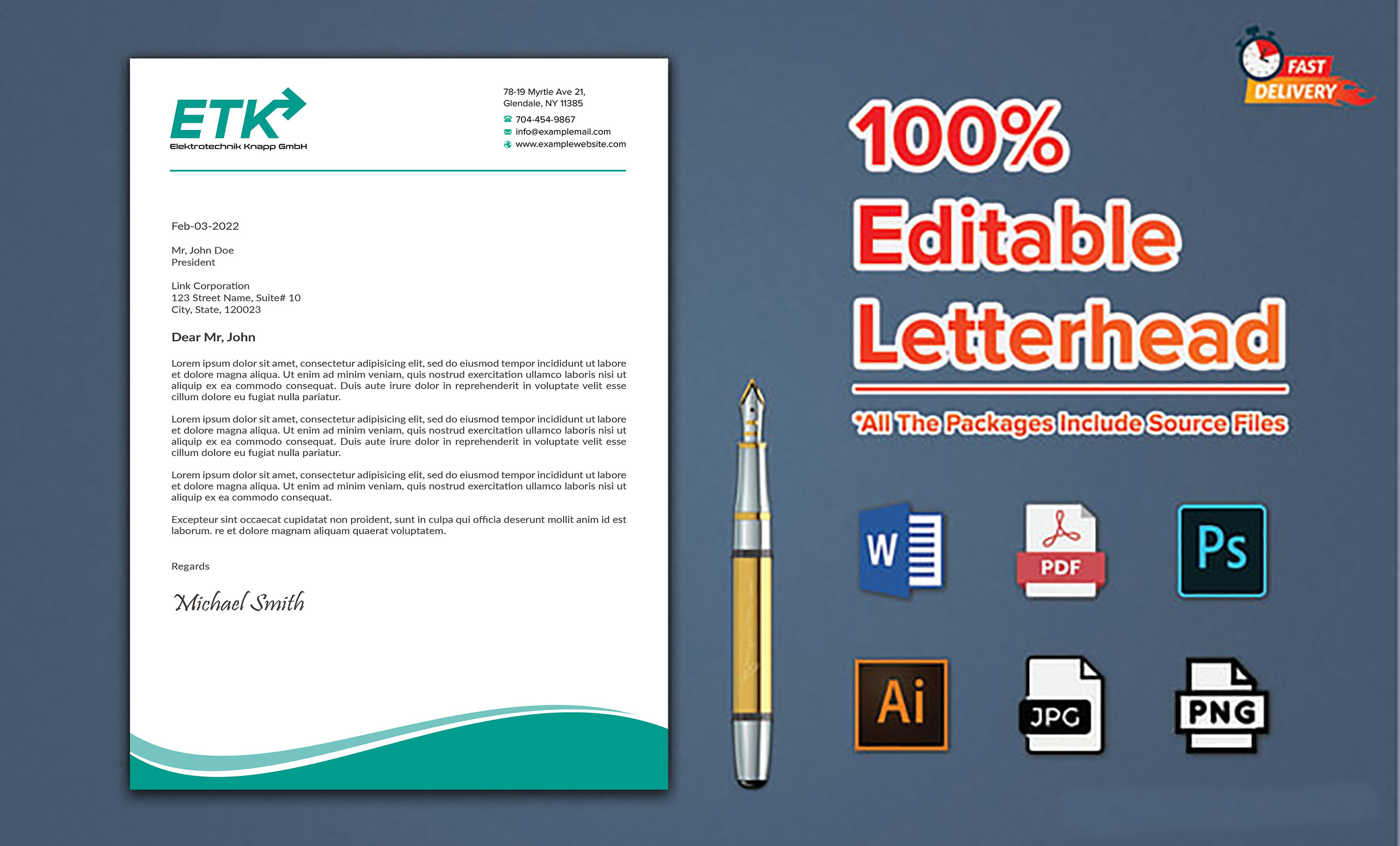 Letterhead Design by sadikul islam for this project | Design #30400931