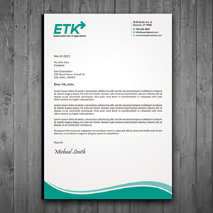 Letterhead Design by sadikul islam for this project | Design: #30400939